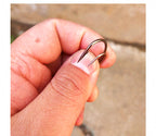 Offset Worm Hooks, Wide & Narrow Gap, 20 Pack – product photo