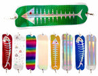 Trolling Flasher Lure, Single Fin, 28 cm (11 in), 100 g (3.5 oz) – product photo