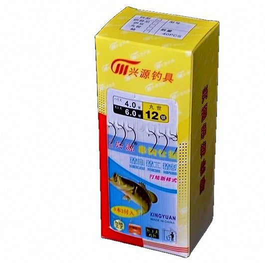 Pre-Tied 3-Hook Snelled Rig, Akasode, Iseama, Maruseigo – product photo