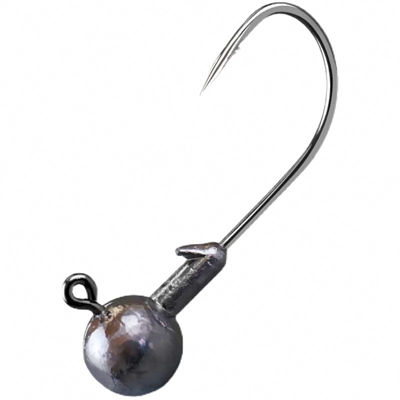 Barbed Jig Head Hooks for Soft Baits, 3.5–30 g (0.12–1.06 oz)