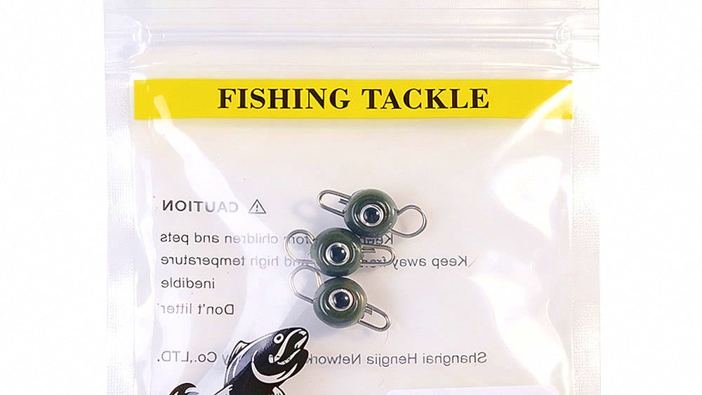 Round Head Jig Heads, 3.5–14 g (1/8–1/2 oz), 3-Pack – product photo