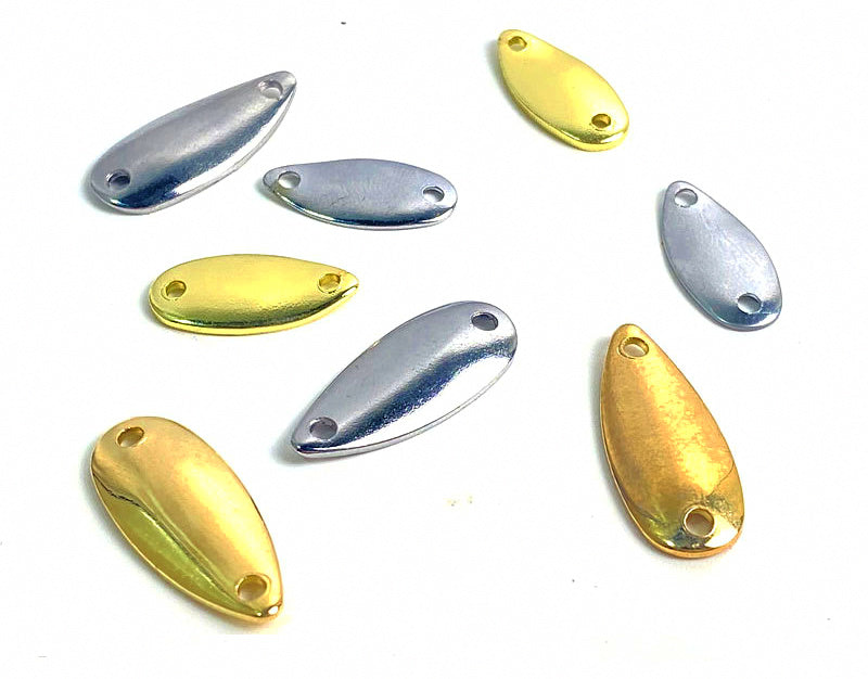 Metal Spoon Lure, Blank or Single Hook, 0.8-2 g (0.03-0.07 oz) – product photo