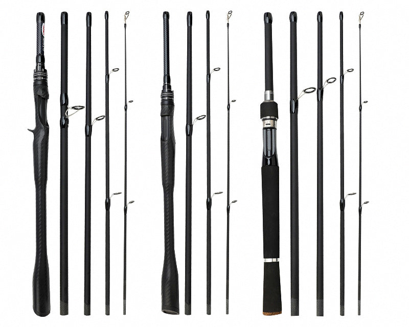 Fiberglass Multi-Piece Lure Rod, 1.8 m & 2.1 m (5.9 & 6.9 ft) – product photo