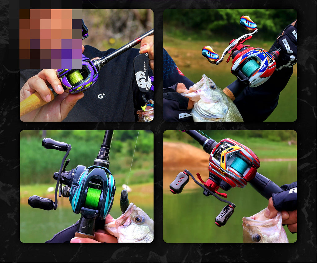 3D Protective Film for Baitcasting Reels, Left-Hand – product photo