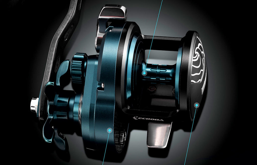 Slow Pitch Jigging Conventional Reel, 9 Bearings – product photo