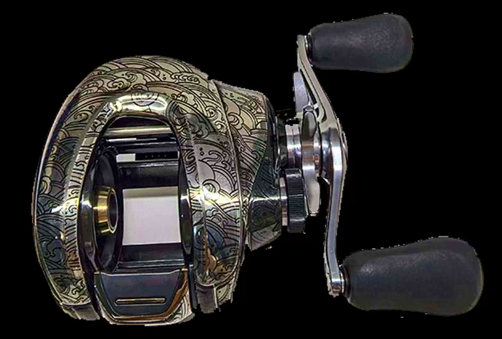 3D Clear Protective Film for Baitcasting Reel – product photo