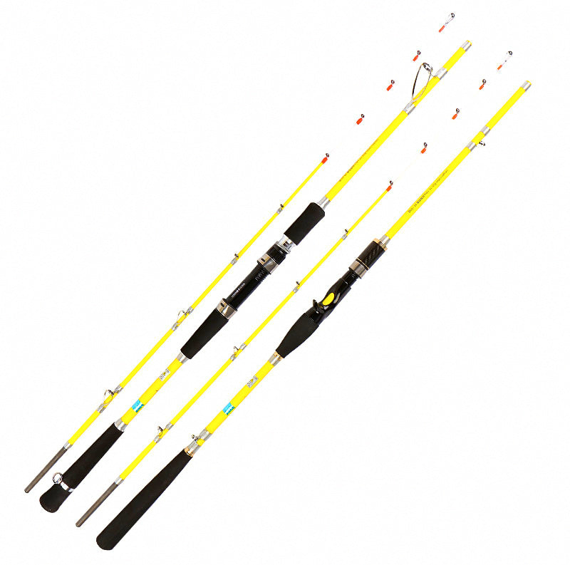 Carbon 2-Piece Boat Fishing Rod, 1.65–2.7 m (5.4–8.9 ft)