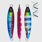 Glow Stripe Metal Jig with Single Hook, 30–80 g (1.1–2.8 oz) – product photo