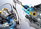 Metal Spinning Reel, Shallow Spool, Sizes 800–2500 – product photo