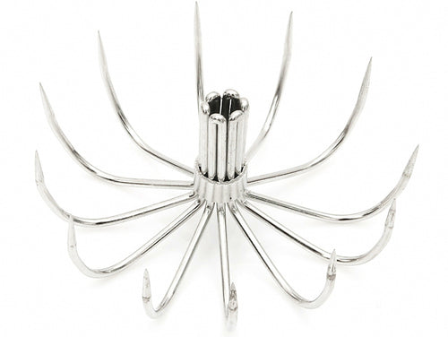 Stainless Steel Umbrella Squid Jig Hook, 12-Prong, 15–45 mm – product photo