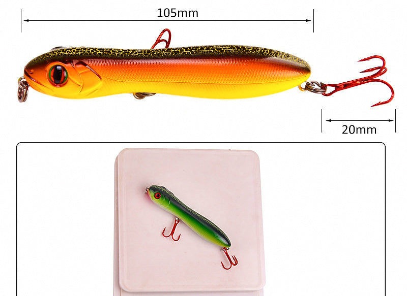 Pencil Hard Bait Lure, 10 cm (3.9 in), 15.6 g (0.55 oz) – product photo