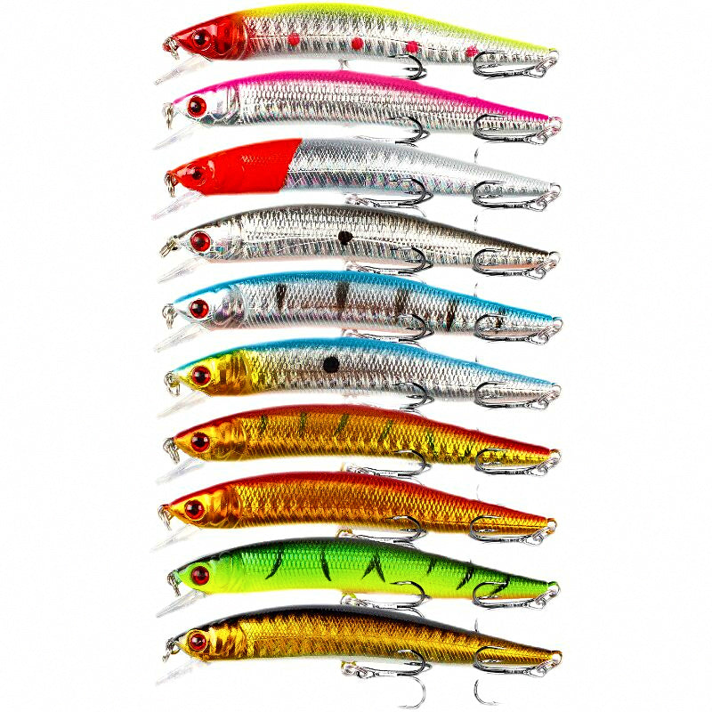 Floating Minnow Lure, 10 cm (3.9 in) 9 g (0.32 oz)