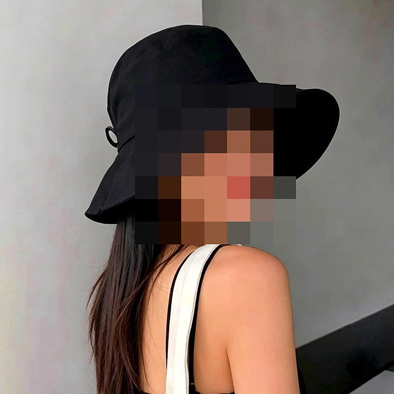 Women's Wide Brim Foldable Bucket Hat, UV Sun Protection – product photo