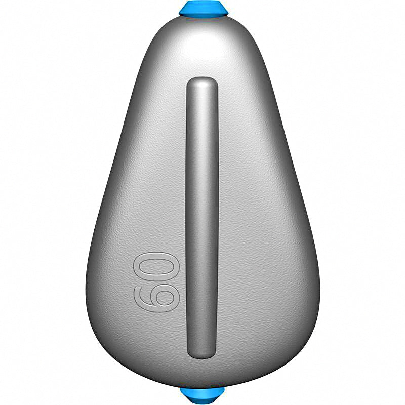 Heart-Shaped Flat Sinker for Surf Casting, 0.7–5.3 oz (20–150 g)