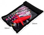Trolling Squid Skirt Lure with Spinner Prop, UV, ~151 g (5.3 oz) – product photo