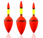 Foam Fishing Float Bobber, Red or Black, 11-15 cm (4.3-5.9 in) – product photo