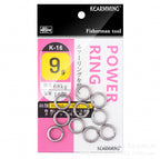 Stainless Steel Double Split Rings for Jigs & Lures, Sizes 1-10 – product photo