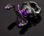Baitcasting Reel Handle, Titanium Alloy Arm, Carbon Grip Knob – product photo
