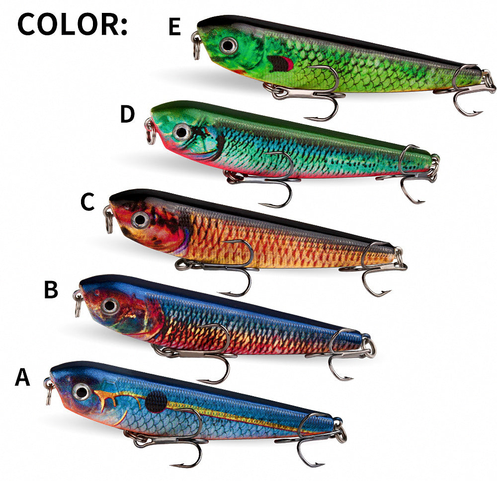 3D-Printed Pencil Lure, Fish-Shaped Saltwater Bait – product photo