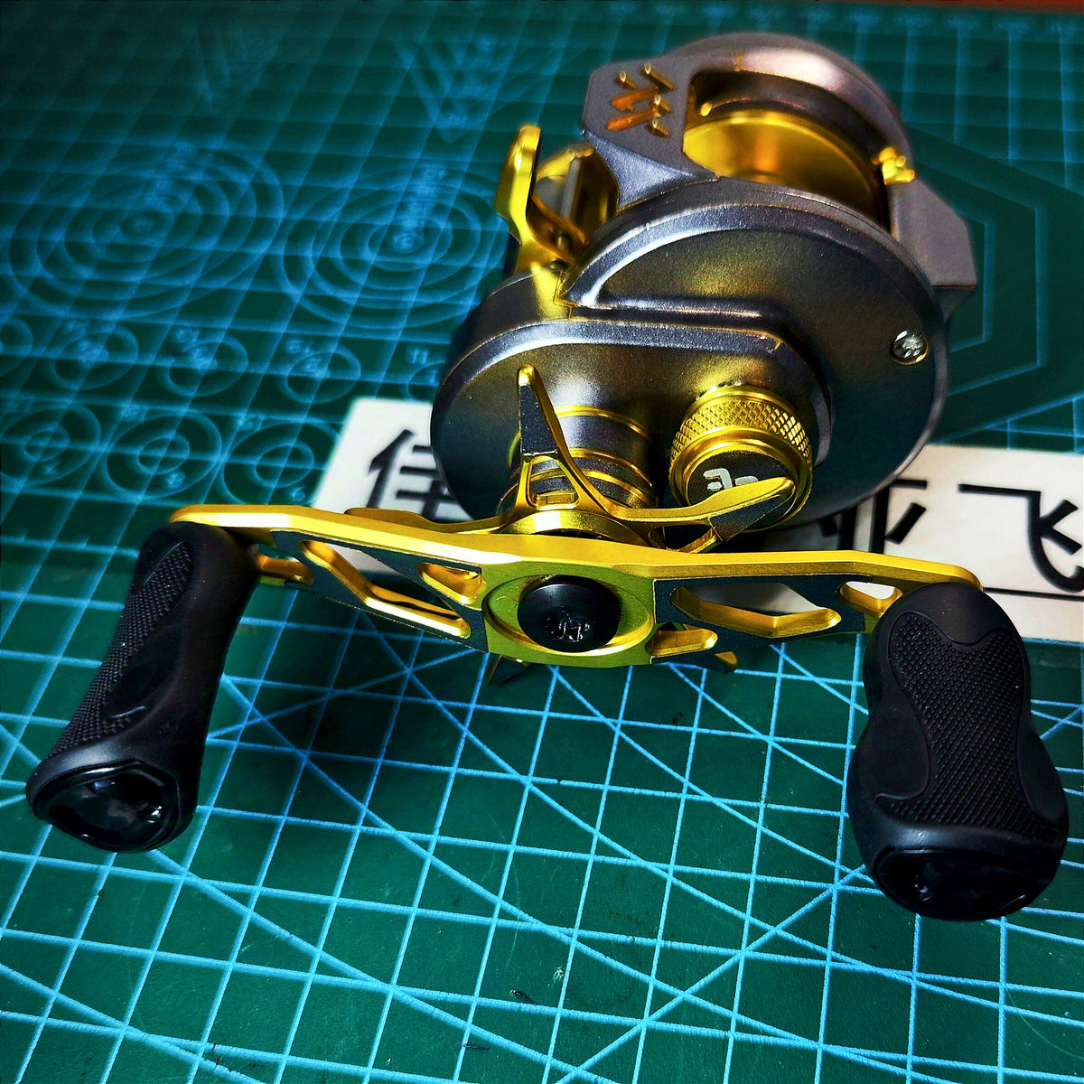 Baitcasting Reel Wrap Film, Pre-Cut Protective Sticker Set – product photo