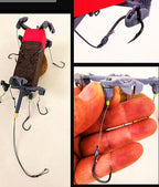 Bighead Carp Anti-Snag Hook Rig, Adjustable Tip, 4+8 Hooks – product photo