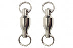 Ball Bearing Swivel with Double Split Rings, Stainless, #0-#4 – product photo