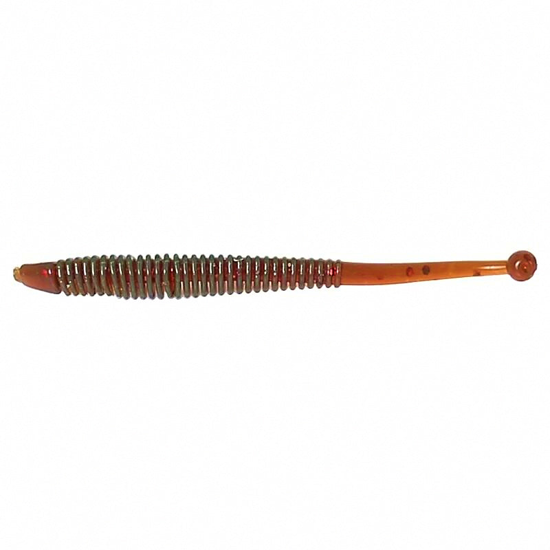 Ribbed Ball Tail Soft Bait Worm Lures, 20-Pack – product photo