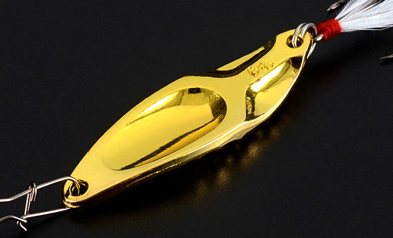 Metal Spoon Lure with Blood Groove Hook, 5–20 g (0.18–0.71 oz) – product photo