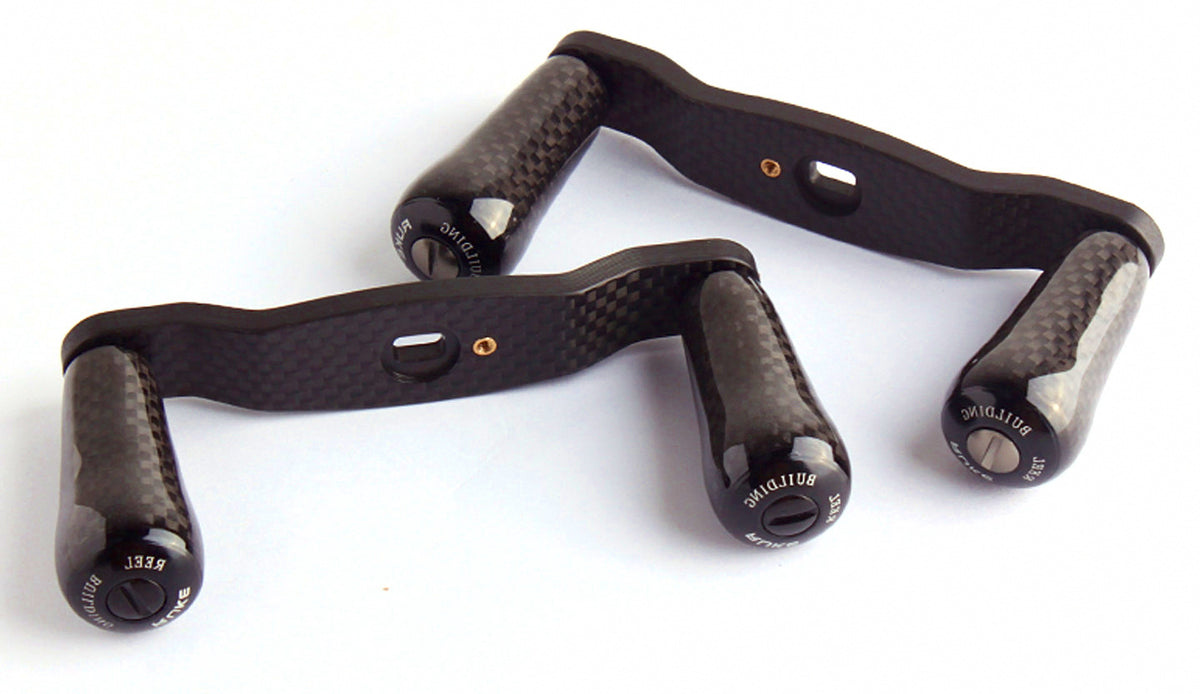 Carbon Fiber Double Arm Baitcasting Reel Handle, 8x5 / 7x4 – product photo