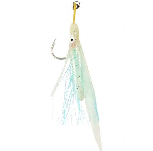 Glow Squid Single Assist Hooks, Aramid Cord, 3-Pack – product photo