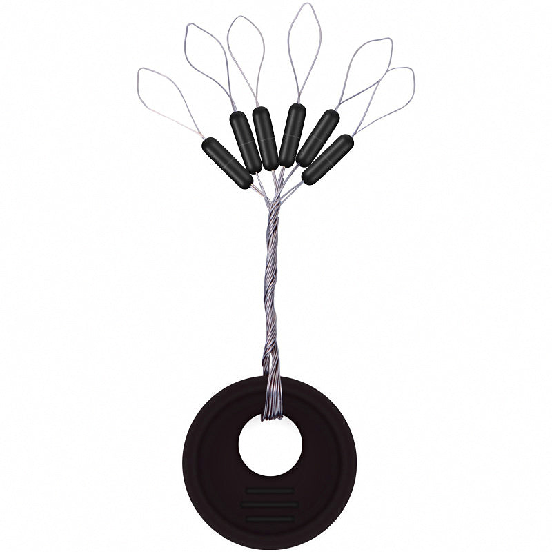 Cylindrical Rubber Stopper Beads, Float Stops, S/M/L
