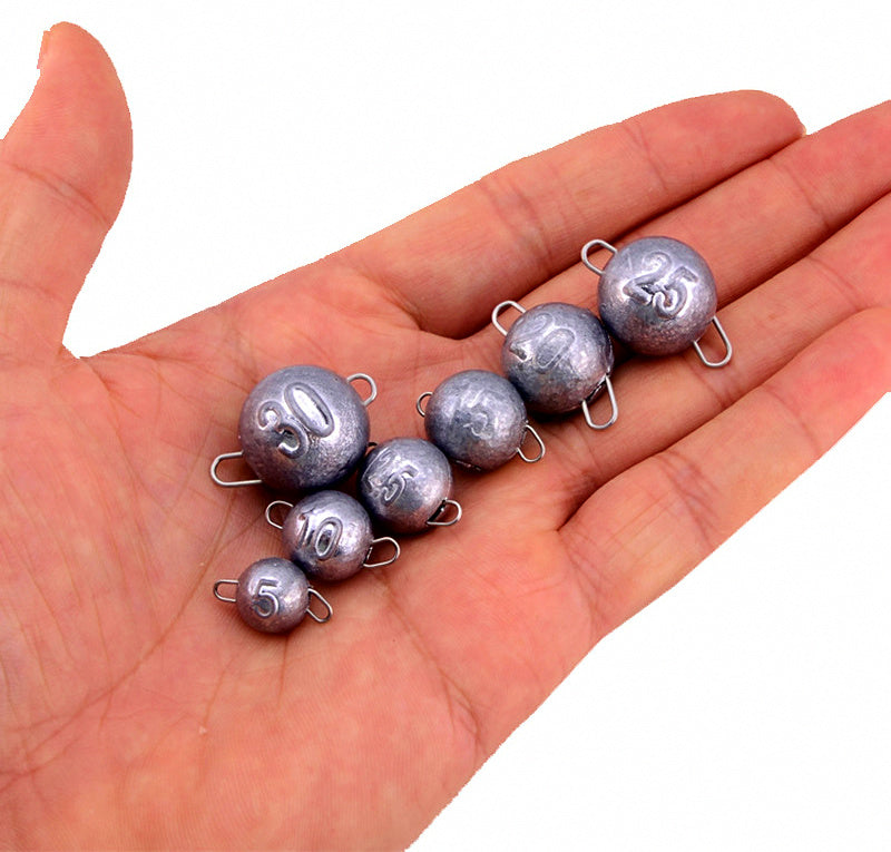 Quick-Attach Lead Texas Rig Sinkers, 3–21 g (0.11–0.74 oz) – product photo