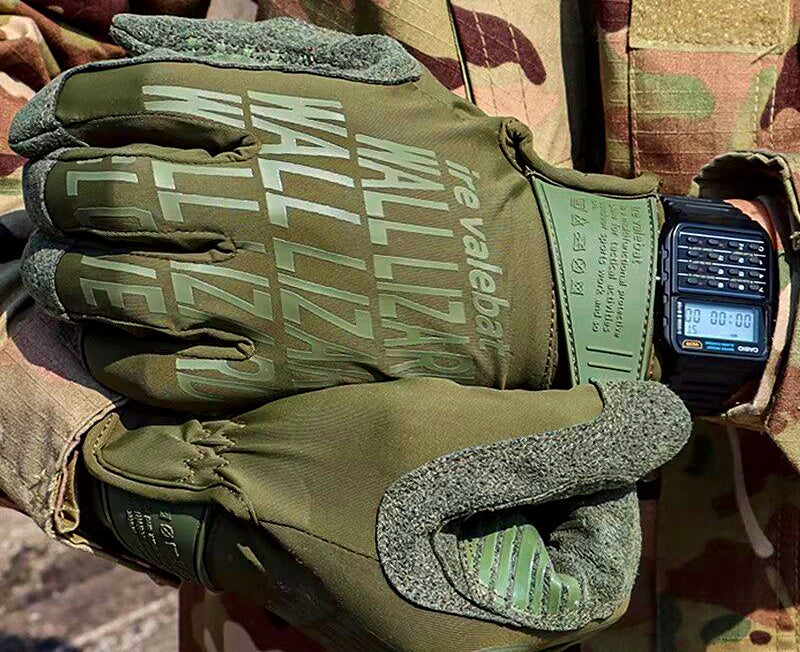 Touchscreen Anti-Slip Fishing Gloves, Full Finger, UV Protection – product photo