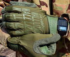 Touchscreen Anti-Slip Fishing Gloves, Full Finger, UV Protection – product photo