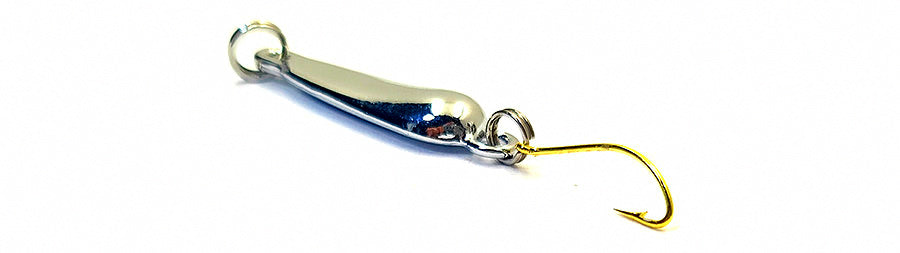 Micro Spoon Lure, Single Hook, 1.2–4.5 g (0.04–0.16 oz), 5-Pack – product photo