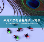 Winged Insect Fly Hooks, Micro Lure Flies, Size 14–18 – product photo