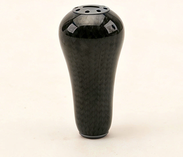 Carbon Fiber Reel Handle Power Knob, Braided or Epoxy – product photo