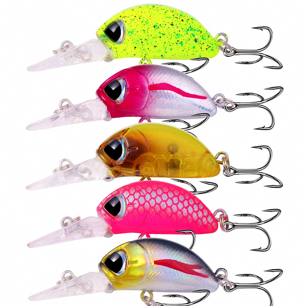 Mini Fat Crankbait, 5.5 cm 4 g (0.14 oz), Size 10 Hook – product photo