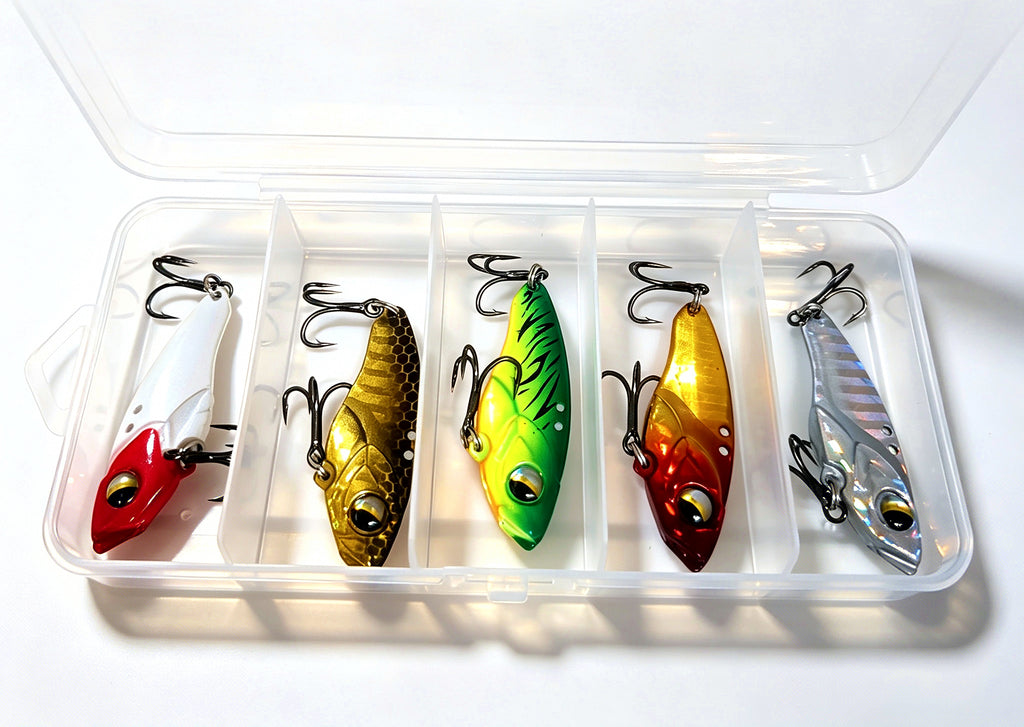 Lipless Vibration Crankbait, 7–14 g (0.25–0.5 oz), 5-Pack – product photo