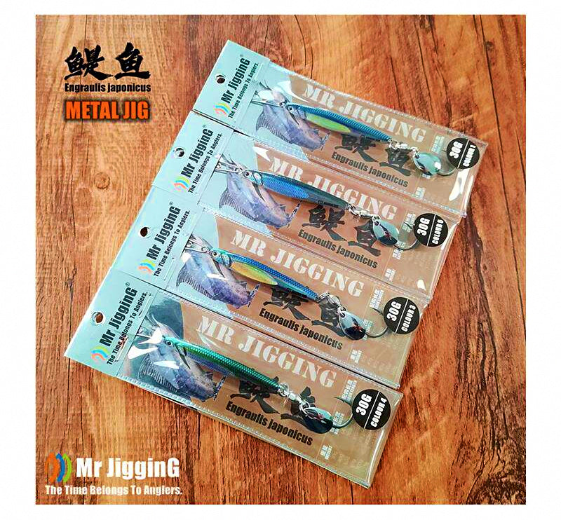 Anchovy Style Metal Jig, 10–120 g (0.4–4.2 oz) – product photo