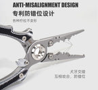 Stainless Steel Fishing Pliers, Line Cutter & Hook Remover – product photo