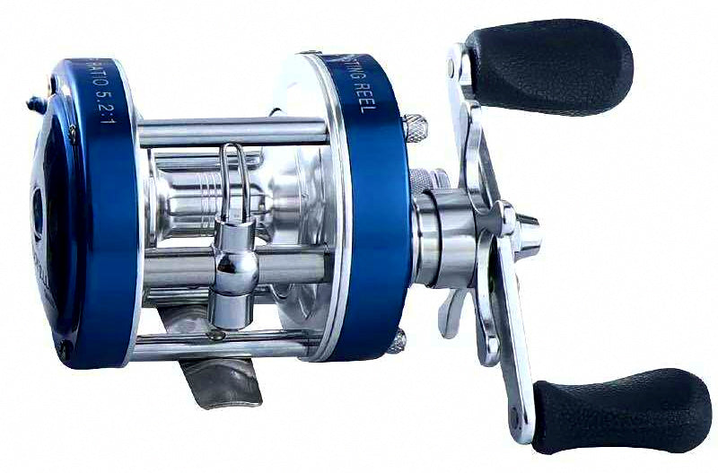 CL40 All-Metal Baitcasting Reel, Centrifugal Brake, Gold – product photo