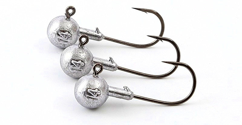 Barbed Lead Jig Head Hooks, 1–20 g (0.04–0.7 oz) – product photo