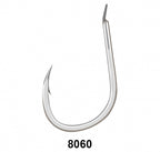 Barbed Single Jig Hooks, 2X Strong, Blood Groove, Sizes 18–22 – product photo