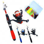 Mini Kids Telescopic Fishing Rod and Reel Combo Set