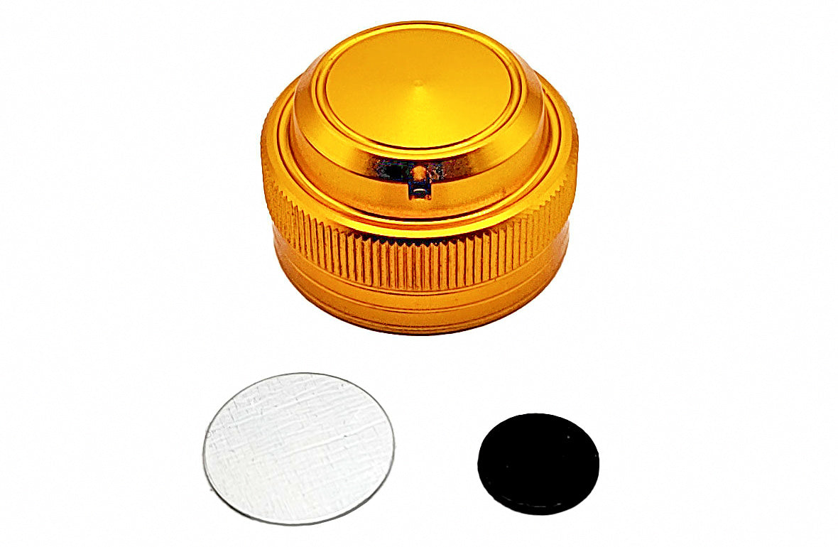 Metal Brake Knob Cap for Drum Reel, 5 Colors – product photo