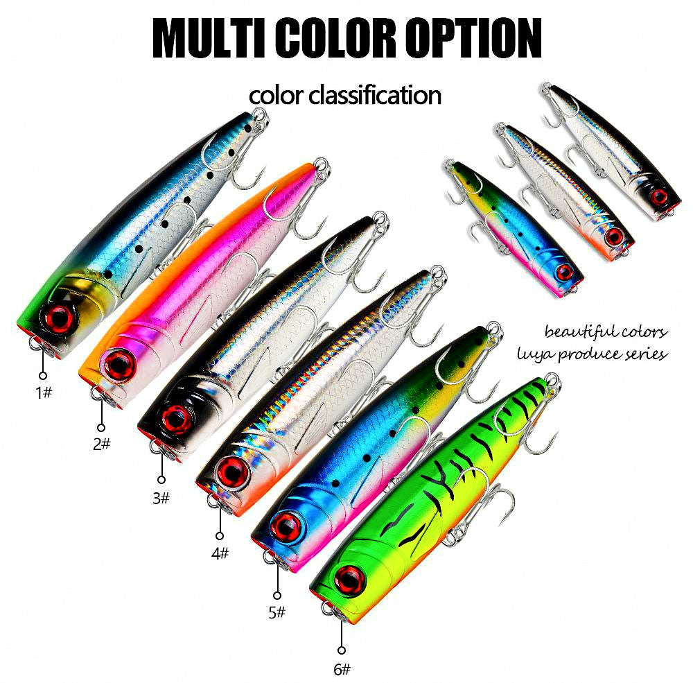 Floating Popper Lure, 14 cm (5.5 in) 59 g (2.1 oz) – product photo