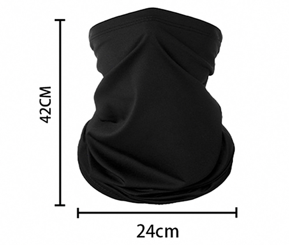Ice Silk Sun Protection Face Gaiter, Full Face & Neck Cover – product photo