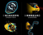 Round Baitcasting Reel, 7.2:1 Gear Ratio, 7 Bearings – product photo