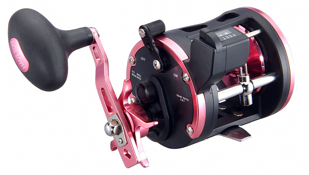 Metal Conventional Jigging Reel, Right-Hand, Boat Fishing – product photo